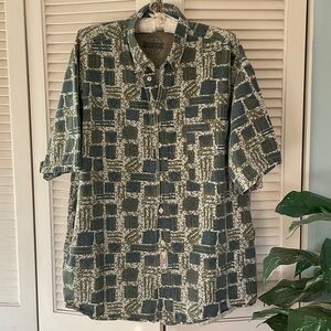 Vintage Wrangler Hero 100% cotton jersey”Camp” short sleeved Shirt